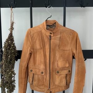 Vintage Genuine Leather Banana Republic Jacket